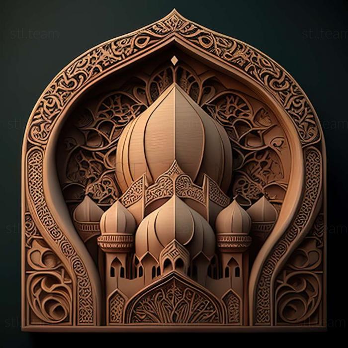 3D model Masjid (STL)